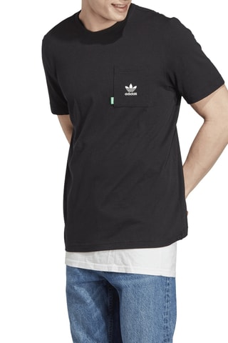 T-shirt Trefoil Essentials - Zwart