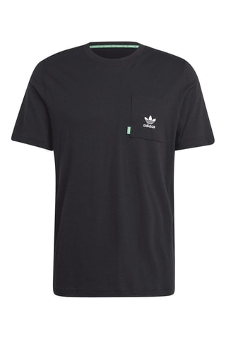 T-shirt Trefoil Essentials - Zwart