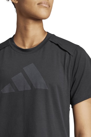 T-shirt Power - Zwart