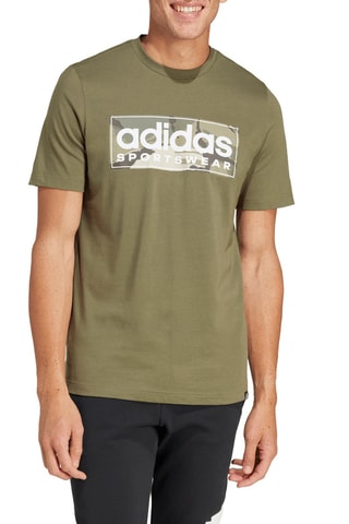 T-shirt Table- Olijfgroen