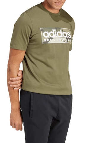 T-shirt Table- Olijfgroen