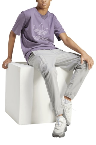 T-shirt Adicolor- Paars