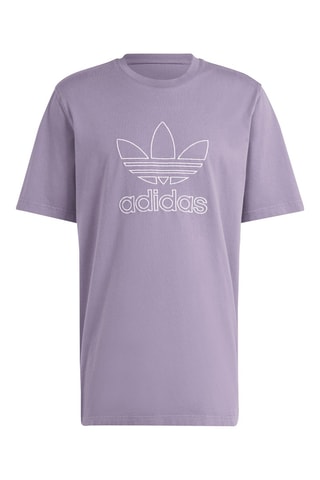 T-shirt Adicolor- Paars