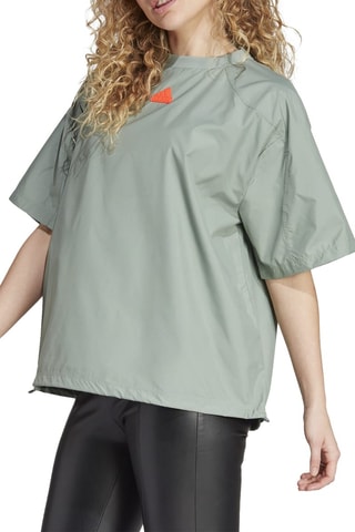 Oversized T-shirt City Escape- Groen