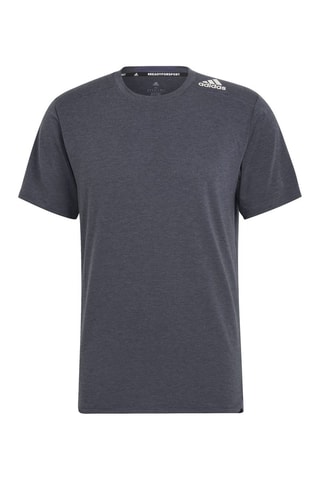 T-shirt Gemêleerd Marineblauw