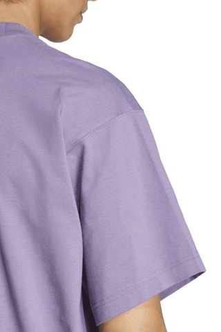Biologisch Katoenen T-shirt Adicolor Contempo - Paars