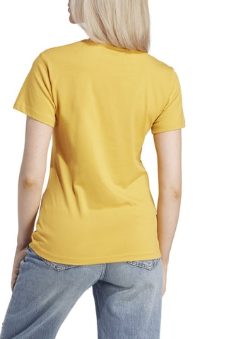 T-shirt W BL T - Geel