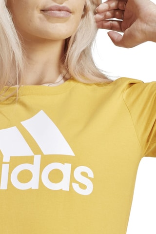 T-shirt W BL T - Geel