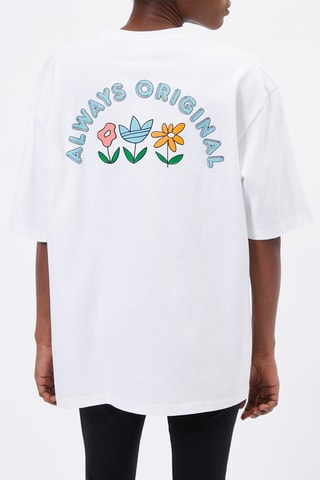 T-shirt graphique Always Original - Wit