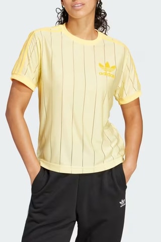 T-shirt 3 Stripe Tee- Geel