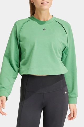 Trainingssweater Power Cover Up - Groen