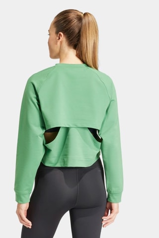 Trainingssweater Power Cover Up - Groen