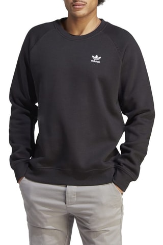 Sweater Trefoil Essentials- Zwart