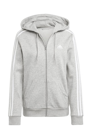 Sweater met Capuchon Essentials - Gemêleerd Grijs
