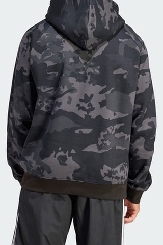 Sweater met Capuchon Camo - Donkergrijs