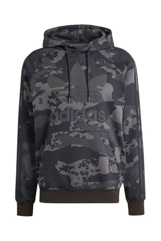 Sweater met Capuchon Camo - Donkergrijs