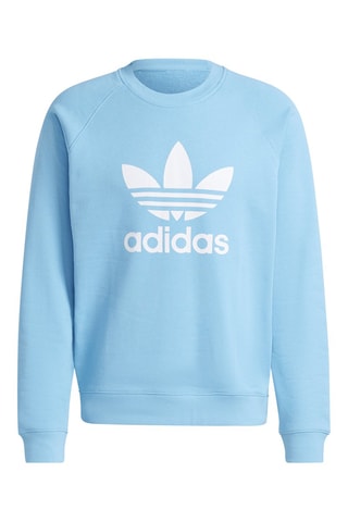 Sweater Trefoil Crew - Hemelsblauw