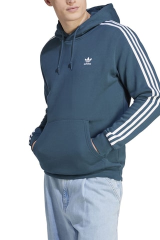 Sweater met Capuchon Petrolblauw