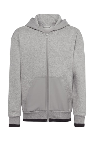 Biologisch Katoenen Fleece Sweater All SZN - Gemêleerd Lichtgrijs