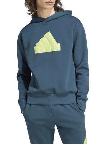 Sweater met Capuchon Future Icons- Petrolblauw