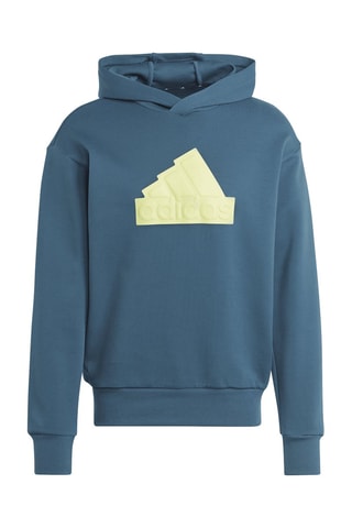 Sweater met Capuchon Future Icons- Petrolblauw