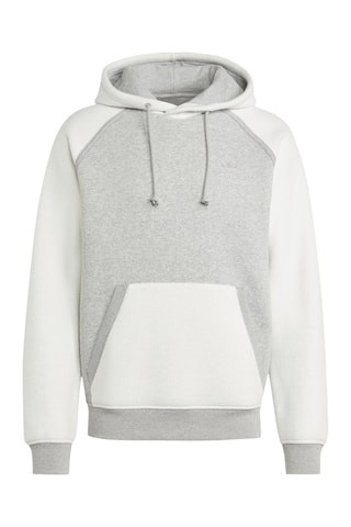 Sweater met Capuchon Trefoil Essentials - Ecru en Gemêleerd Lichtgrijs