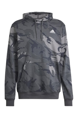 Sweater met Capuchon Seasonal Essentials Camouflage- Grijs