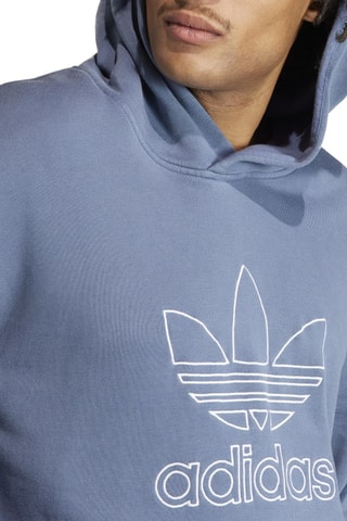 Sweater met Capuchon Outl Tref Hdy- Blauw