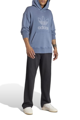 Sweater met Capuchon Outl Tref Hdy- Blauw