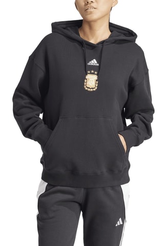 Voetbalsweater met Capuchon AFA- Zwart
