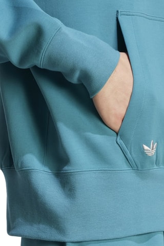 Sweater met Capuchon Pauwblauw