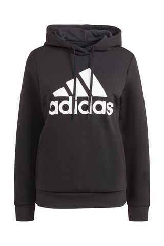 Fleece Sweater Loungewear Essentials Logo Fleece Zwart