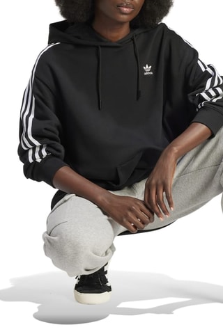 Sweater met Capuchon 3 S Hoodie Os- Zwart