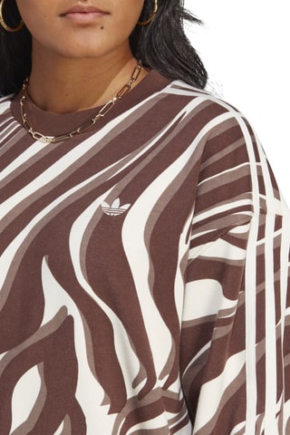 Sweater Bruin en Wit