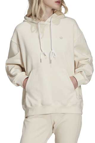 Sweater met Capuchon Adicolor No-Dye Beige