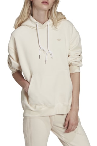 Sweater met Capuchon Adicolor No-Dye Beige
