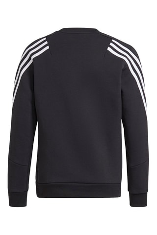 Sweater Future Icons 3-Stripes Crew Zwart