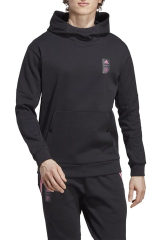Sweater met Capuchon Club International Football de Miami  Zwart