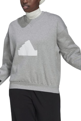 Sweater Seasonal Sportswear- Gemêleerd Lichtgrijs