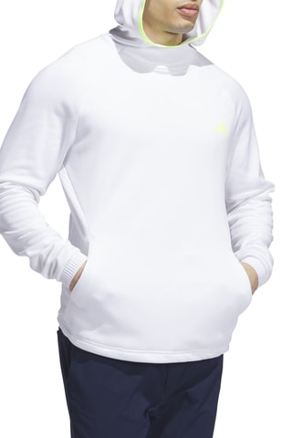 Golfsweater Cold.Rdy- Wit en Geel
