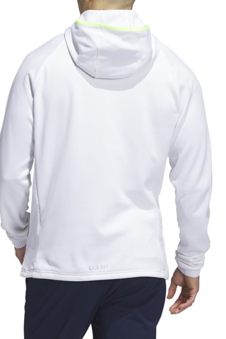Golfsweater Cold.Rdy- Wit en Geel