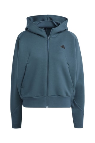 Sweater met Capuchon - Petrolblauw