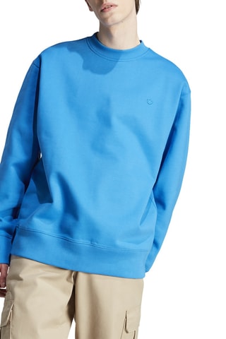 Sweater Trefoil Essentials- Hemelsblauw