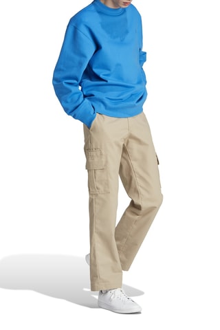 Sweater Trefoil Essentials- Hemelsblauw