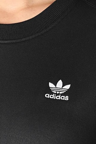 Sweater Trefoil Crew - Zwart