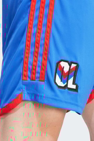 Standaard Short Olympique Lyonnais - Kobaltblauw