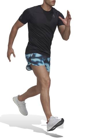 Hardloopshort Tie and Dye  Blauw