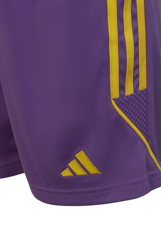 Voetbalshort Tiro 23 League- Paars en Geel