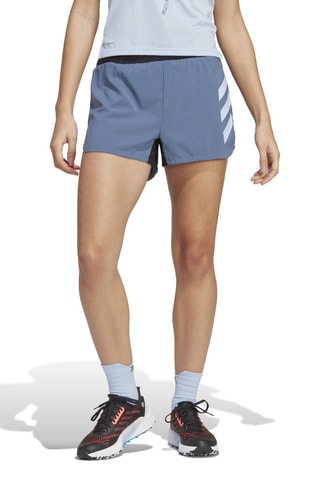 Trailshort Terrex Agravic Grijs