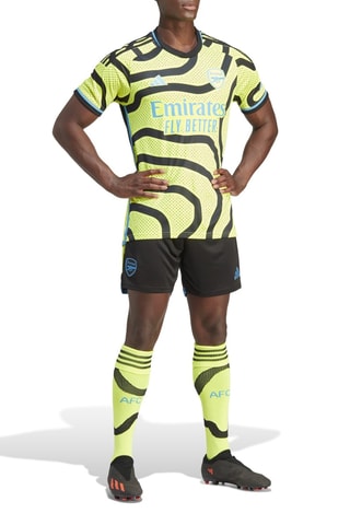 Voetbalshort Arsenal 23/24 -- Zwart en Geel